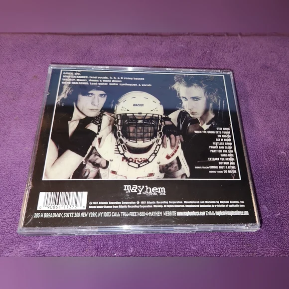 RAVEN cd STAY HARD 1998 Mayhem Records